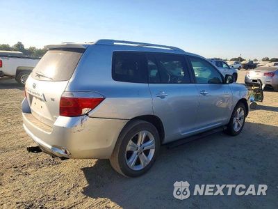 Trzecie zdjęcie samochodu z tyłu: 2008 TOYOTA HIGHLANDER LIMITED VIN:JTEES42A782001123 - miniatura