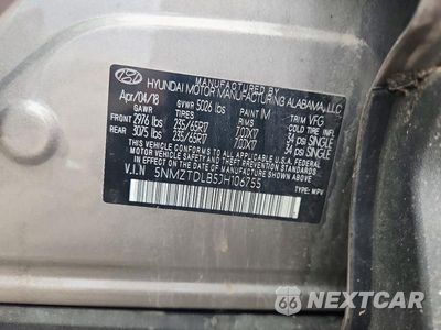 Zdjęcie 13 z 13 samochodu: 2018 HYUNDAI SANTA FE SPORT 2.4L VIN:5NMZTDLB5JH106755 - miniatura