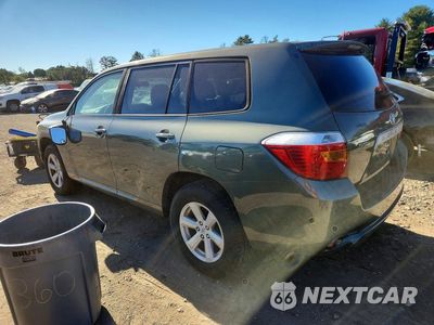 Drugie zdjęcie samochodu z przodu: 2008 TOYOTA HIGHLANDER BASE VIN:JTEES41A082068969 - miniatura