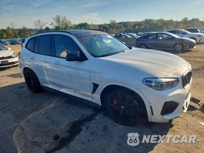 Czwarte zdjęcie samochodu z boku: 2020 BMW X3 M COMPETITION VIN:5YMTS0C09L9B66546 - miniatura