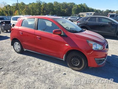 Czwarte zdjęcie samochodu z boku: 2018 MITSUBISHI MIRAGE ES VIN:ML32A3HJ2JH010801 - miniatura