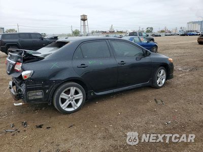Trzecie zdjęcie samochodu z tyłu: 2013 TOYOTA COROLLA S VIN:5YFBU4EE6DP162753 - miniatura