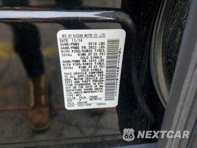 Zdjęcie 13 z 13 samochodu: 2015 INFINITI QX70 BASE VIN:JN8CS1MW9FM482162 - miniatura