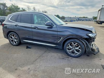 Czwarte zdjęcie samochodu z boku: 2024 BMW X3 SDRIVE30I VIN:5UX43DP00R9U78125 - miniatura