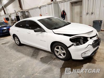 Czwarte zdjęcie samochodu z boku: 2018 CHEVROLET MALIBU LS VIN:1G1ZB5ST3JF105421 - miniatura