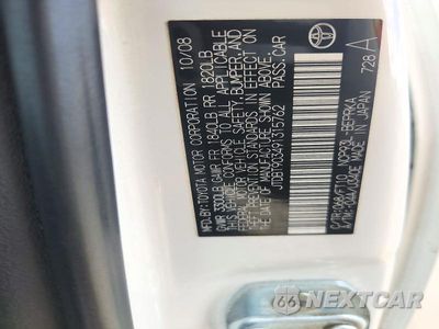 Zdjęcie 13 z 13 samochodu: 2009 TOYOTA YARIS S VIN:JTDBT903491315762 - miniatura