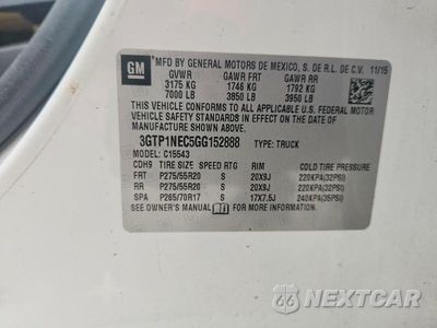 Zdjęcie 13 z 13 samochodu: 2016 GMC SIERRA C1500 SLT VIN:3GTP1NEC5GG152888 - miniatura