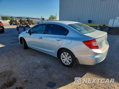 Drugie zdjęcie samochodu z przodu: 2012 HONDA CIVIC LX VIN:19XFB2F58CE316180 - miniatura