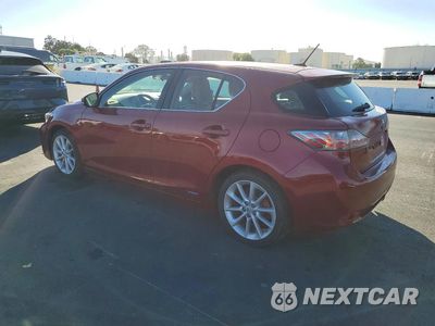 Drugie zdjęcie samochodu z przodu: 2012 LEXUS CT 200 VIN:JTHKD5BH9C2078538 - miniatura