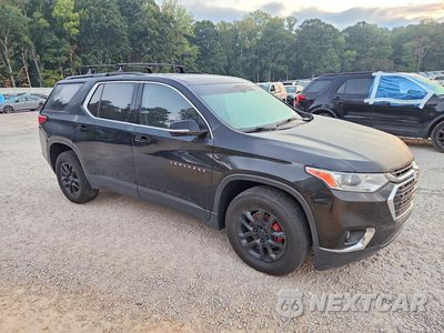 Czwarte zdjęcie samochodu z boku: 2019 CHEVROLET TRAVERSE LT VIN:1GNERGKW3KJ108154 - miniatura