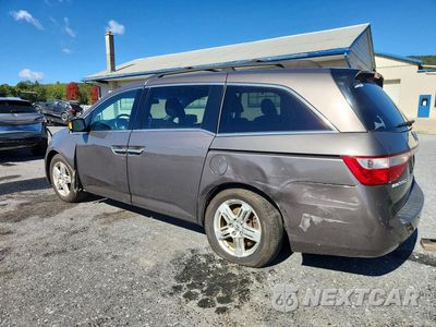 Drugie zdjęcie samochodu z przodu: 2011 HONDA ODYSSEY TOURING VIN:5FNRL5H92BB072739 - miniatura