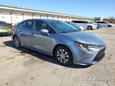 Czwarte zdjęcie samochodu z boku: 2021 TOYOTA COROLLA LE VIN:JTDEAMDE1MJ029605 - miniatura