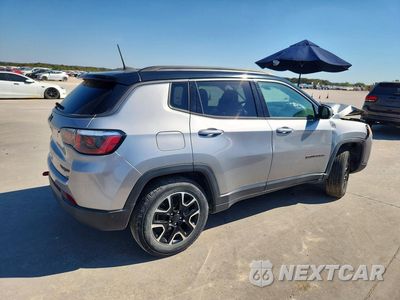 Trzecie zdjęcie samochodu z tyłu: 2020 JEEP COMPASS TRAILHAWK VIN:3C4NJDDB0LT207825 - miniatura