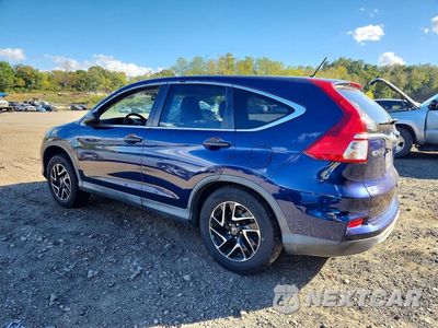 Drugie zdjęcie samochodu z przodu: 2016 HONDA CR-V SE VIN:5J6RM4H41GL037989 - miniatura
