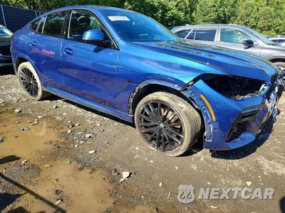 Czwarte zdjęcie samochodu z boku: 2023 BMW X6 XDRIVE40I VIN:5UXCY6C01P9R08983 - miniatura