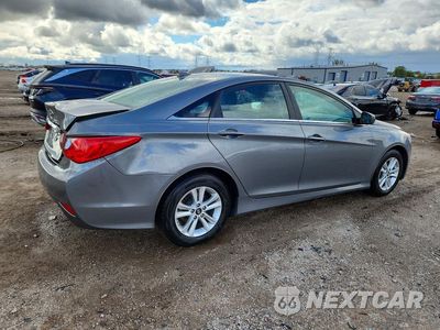 Trzecie zdjęcie samochodu z tyłu: 2014 HYUNDAI SONATA GLS VIN:5NPEB4AC3EH909604 - miniatura