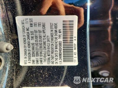 Zdjęcie 12 z 12 samochodu: 2016 HONDA CR-V SE VIN:2HKRM3H40GH568833 - miniatura