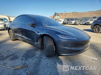Czwarte zdjęcie samochodu z boku: 2026 TESLA MODEL 3 VIN:5YJ3E1EA8TF145914 - miniatura