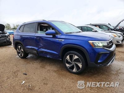 Czwarte zdjęcie samochodu z boku: 2024 VOLKSWAGEN TAOS SE VIN:3VVVX7B25RM028977 - miniatura