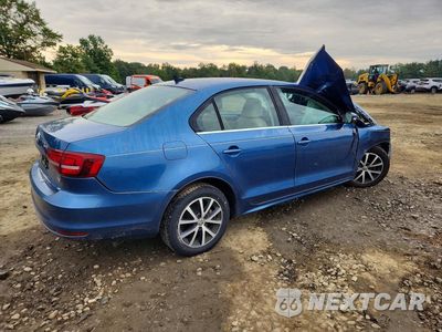 Trzecie zdjęcie samochodu z tyłu: 2017 VOLKSWAGEN JETTA SE VIN:3VWB67AJ1HM338343 - miniatura