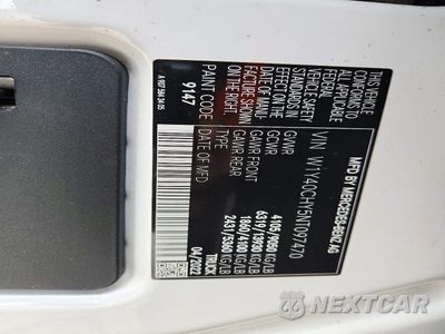 Zdjęcie 13 z 13 samochodu: 2022 MERCEDES-BENZ SPRINTER 2500 DELIVERY VAN VIN:W1Y40CHY5NT097470 - miniatura
