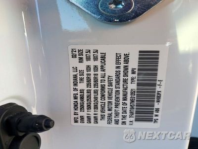 Zdjęcie 13 z 13 samochodu: 2021 HONDA CR-V EX VIN:7FART6H57ME013521 - miniatura