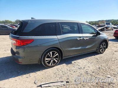Trzecie zdjęcie samochodu z tyłu: 2019 HONDA ODYSSEY ELITE VIN:5FNRL6H98KB040528 - miniatura