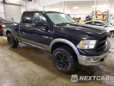 Czwarte zdjęcie samochodu z boku: 2009 DODGE RAM 1500 VIN:1D3HV18T39S745536 - miniatura