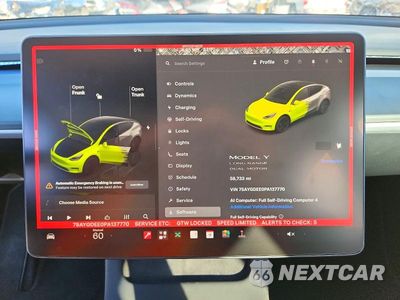 Zdjęcie 9 z 12 samochodu: 2023 TESLA MODEL Y VIN:7SAYGDEE0PA137770 - miniatura
