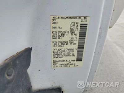 Zdjęcie 13 z 13 samochodu: 2011 NISSAN TITAN SV VIN:1N6AA0CC6BN315508 - miniatura