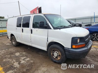 Czwarte zdjęcie samochodu z boku: 2008 CHEVROLET EXPRESS G2500 VIN:1GCGG25C281131669 - miniatura