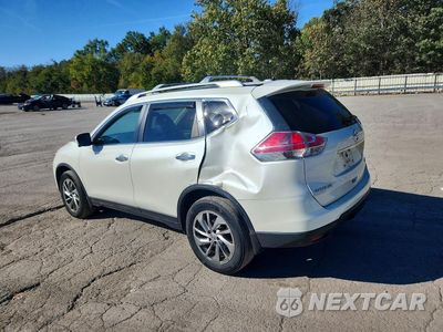 Drugie zdjęcie samochodu z przodu: 2015 NISSAN ROGUE SL VIN:5N1AT2MV6FC888477 - miniatura