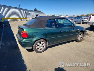 Trzecie zdjęcie samochodu z tyłu: 2001 VOLKSWAGEN CABRIO GLX VIN:3VWDC21V01M811002 - miniatura