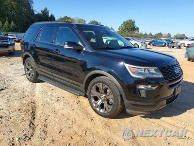 Czwarte zdjęcie samochodu z boku: 2018 FORD EXPLORER SPORT VIN:1FM5K8GT3JGA77299 - miniatura
