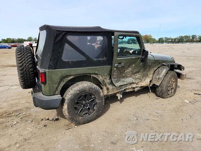 Trzecie zdjęcie samochodu z tyłu: 2015 JEEP WRANGLER SPORT VIN:1C4AJWAG3FL579735 - miniatura