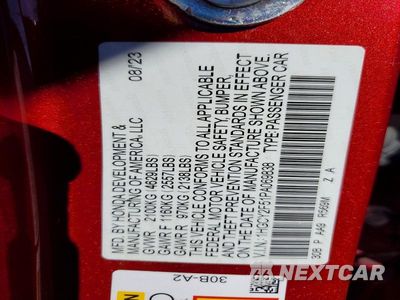 Zdjęcie 12 z 12 samochodu: 2023 HONDA ACCORD HYBRID SPORT VIN:1HGCY2F51PA069838 - miniatura
