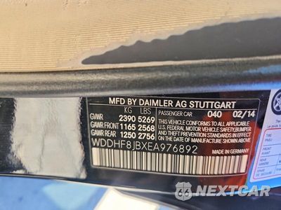 Zdjęcie 12 z 12 samochodu: 2014 MERCEDES-BENZ E 350 4MATIC VIN:WDDHF8JBXEA976892 - miniatura