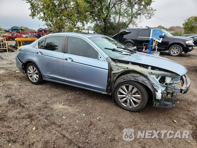 Czwarte zdjęcie samochodu z boku: 2012 HONDA ACCORD EXL VIN:1HGCP2F86CA070734 - miniatura