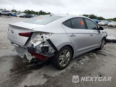 Trzecie zdjęcie samochodu z tyłu: 2019 HYUNDAI ELANTRA VALUE EDITION VIN:KMHD84LF3KU840637 - miniatura
