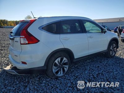 Trzecie zdjęcie samochodu z tyłu: 2016 HONDA CR-V TOURING VIN:5J6RM4H9XGL074857 - miniatura