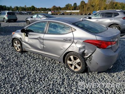 Drugie zdjęcie samochodu z przodu: 2012 HYUNDAI ELANTRA GLS VIN:KMHDH4AE0CU384978 - miniatura