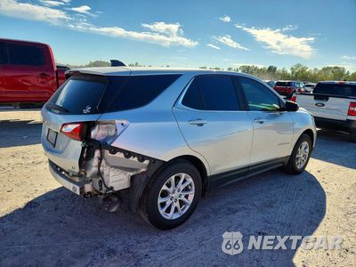 Trzecie zdjęcie samochodu z tyłu: 2021 CHEVROLET EQUINOX LT VIN:3GNAXKEV7MS163444 - miniatura