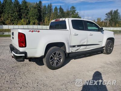 Trzecie zdjęcie samochodu z tyłu: 2020 CHEVROLET COLORADO VIN:1GCGTBENXL1109019 - miniatura