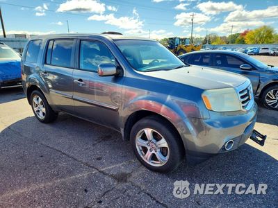 Czwarte zdjęcie samochodu z boku: 2012 HONDA PILOT EXL VIN:5FNYF3H59CB026590 - miniatura