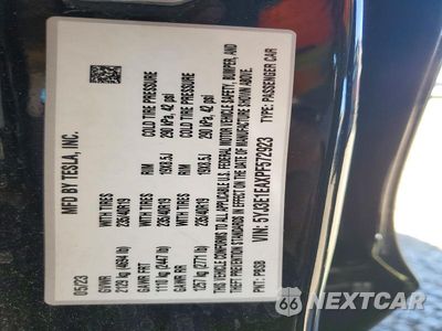 Zdjęcie 12 z 12 samochodu: 2023 TESLA MODEL 3 VIN:5YJ3E1EAXPF572923 - miniatura