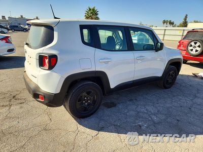 Trzecie zdjęcie samochodu z tyłu: 2020 JEEP RENEGADE SPORT VIN:ZACNJBAB9LPM05557 - miniatura