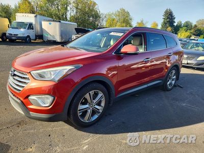 2014 HYUNDAI SANTA FE GLS KM8SR4HF0EU048379 - główne zdjęcie licytacji z USA - miniatura