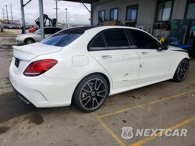Trzecie zdjęcie samochodu z tyłu: 2019 MERCEDES-BENZ C 300 VIN:55SWF8DBXKU303163 - miniatura