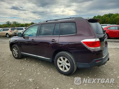 Drugie zdjęcie samochodu z przodu: 2012 TOYOTA HIGHLANDER SE VIN:5TDBK3EH6CS158881 - miniatura
