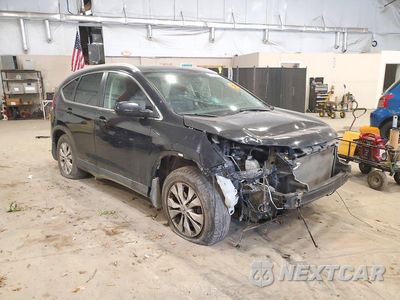 Czwarte zdjęcie samochodu z boku: 2014 HONDA CR-V EXL VIN:2HKRM4H75EH669105 - miniatura
